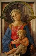 Fra Filippo Lippi Madonna and Child oil